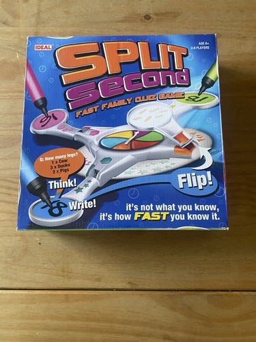 Split second board game - second,