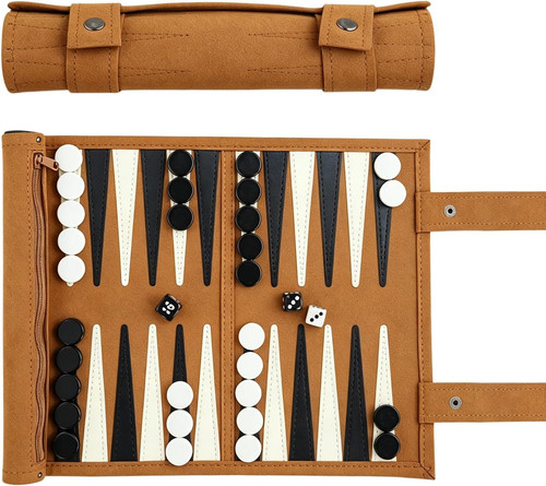 Travel backgammon set - travel,