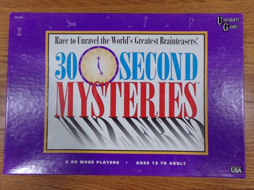 1995 second mysteries game - 1995, 30