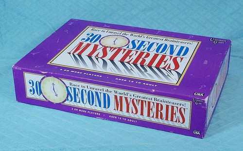Second mysteries game - mysteries,