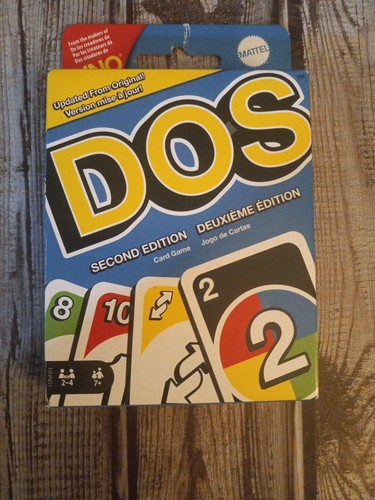 Mattel uno dos second edition - uno,