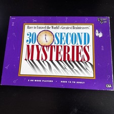 30 Second Mysteries Board Game