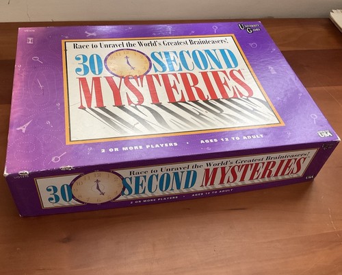 Second mysteries board game - second,