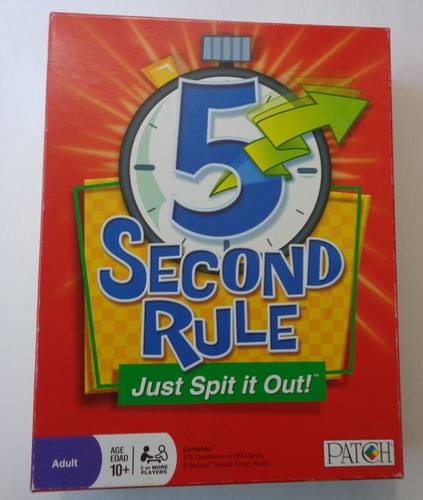 Second rule just spit it - 5,