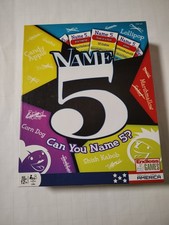 Name Five New Board Game by