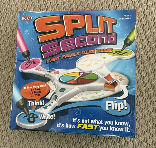 Ideal split second family - family, quiz