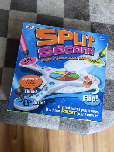 Split second fast family quiz - split,